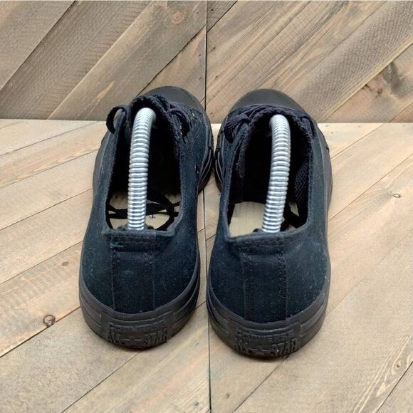 Converse Chuck Taylor All Star Low Triple Black Casual Sneakers Mens Size 8 - Picture 5 of 9